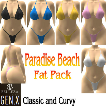 Second Life Marketplace - Paradise Beach Fat Pack
